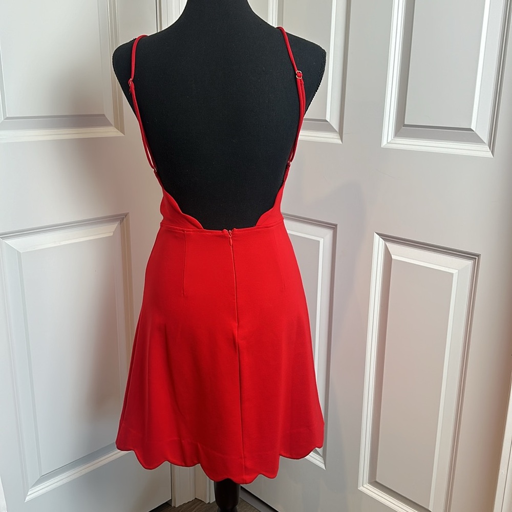 Lush Clothing Red women’s mini Dress size small - Picture 7 of 13